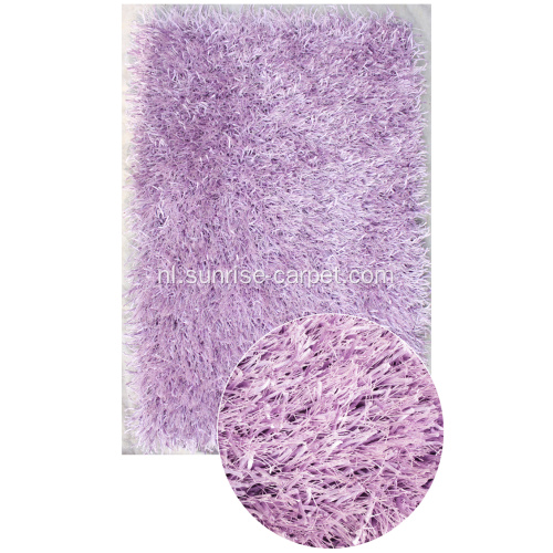 Polyester-Viscose & Silk Shaggy tapijt